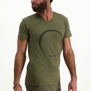 MOKSHA ZEN - Print T-shirt - olive MOKSHA ZEN - Print T-shirt - olive