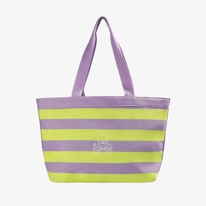 STRIPES - Tote bag - lilac STRIPES - Tote bag - lilac
