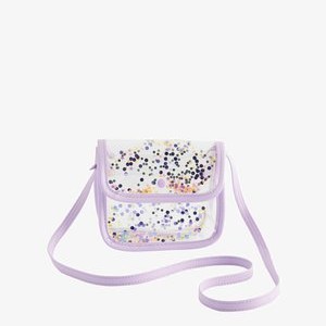 SHAKER SEQUIN TRANSPARENT - REGULAR FIT - Cross body bag - bright pink SHAKER SEQUIN TRANSPARENT - REGULAR FIT - Cross body bag - bright pink