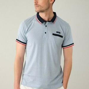 REXLER - Polo shirt - blue REXLER - Polo shirt - blue