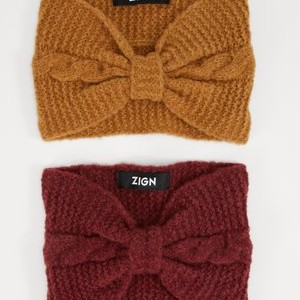 2 PACK - Ear warmers - nude/bordeaux 2 PACK - Ear warmers - nude/bordeaux