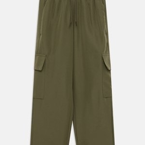 ESSENTIALS CARGO PANTS JUNIOR UNISEX - Outdoor trousers - olive strata/black ESSENTIALS CARGO PANTS JUNIOR UNISEX - Outdoor trousers - olive strata/black