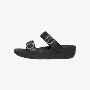 LULU ADJUSTABLE SLIDE - Mules - all black LULU ADJUSTABLE SLIDE - Mules - all black
