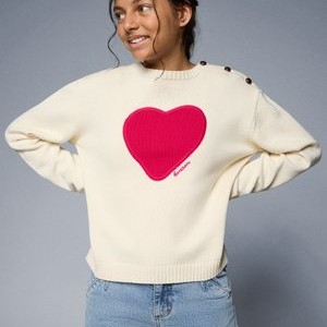 MISTYCOEUR - Jumper - ecru MISTYCOEUR - Jumper - ecru