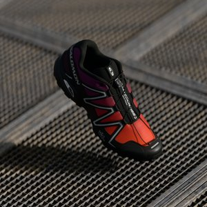 SPEEDCROSS 3 UNISEX - Trainers - black/plum perfect/footwear silver-coloured SPEEDCROSS 3 UNISEX - Trainers - black/plum perfect/footwear silver-coloured