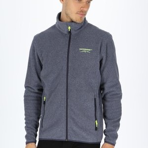 Fleece jacket - navy melange Fleece jacket - navy melange