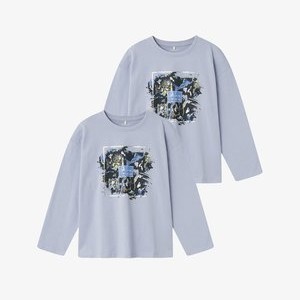 2 PACK - Long sleeved top - violett 2 PACK - Long sleeved top - violett