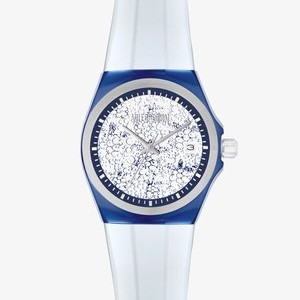 BUBBLES - Watch - white blue BUBBLES - Watch - white blue