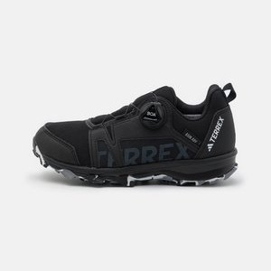 AGRAVIC TRAIL UNISEX - Hiking shoes - core black/footwear white/grey AGRAVIC TRAIL UNISEX - Hiking shoes - core black/footwear white/grey