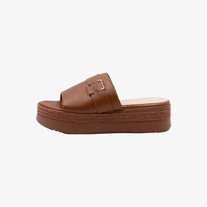 Heeled mules - light brown Heeled mules - light brown