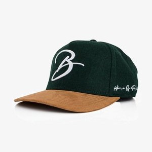 B SCRIPT - Cap - racing green B SCRIPT - Cap - racing green