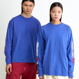 DESIGN INDUSTRIES UNISEX - Long sleeved top - pigment electric indigo DESIGN INDUSTRIES UNISEX - Long sleeved top - pigment electric indigo