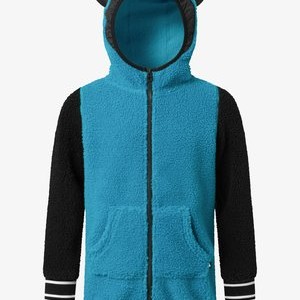 Fleece jacket - blau schwarz Fleece jacket - blau schwarz