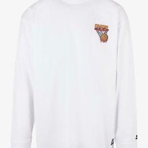 BASKETBALL LONGSLEEVE - Sweatshirt - white BASKETBALL LONGSLEEVE - Sweatshirt - white