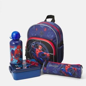SPIDERMAN BACK TO SCHOOL BACKPACK UNISEX SET - School set - blue/black SPIDERMAN BACK TO SCHOOL BACKPACK UNISEX SET - School set - blue/black