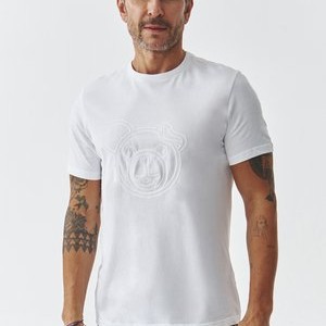 CHRIS - Print T-shirt - white