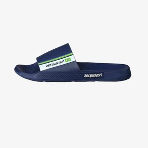 HAVAIANAS SLIDE BRASIL - Pool slides - midnight blue HAVAIANAS SLIDE BRASIL - Pool slides - midnight blue