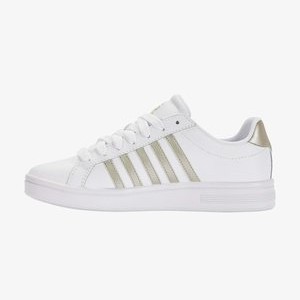 COURT TIEBREAK - Trainers - white champagne gold COURT TIEBREAK - Trainers - white champagne gold