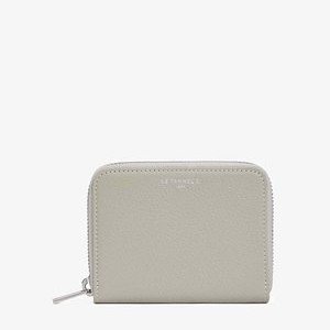 PORTE MONNAIE EMILIE EN GRAINÉ - Wallet - gray PORTE MONNAIE EMILIE EN GRAINÉ - Wallet - gray