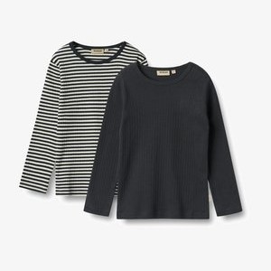 2ER PACK DOPPELPACK STIG - Jumper - navy rib stripe 2ER PACK DOPPELPACK STIG - Jumper - navy rib stripe