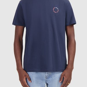 REGULAR FIT CREWNECK - Basic T-shirt - navy REGULAR FIT CREWNECK - Basic T-shirt - navy