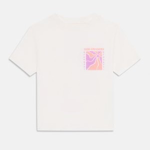 BRAEY GIRLS - Print T-shirt - snow BRAEY GIRLS - Print T-shirt - snow