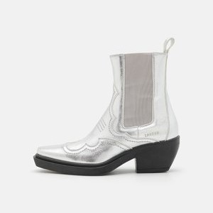 CPH232 - Platform ankle boots - silver CPH232 - Platform ankle boots - silver
