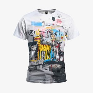 Print T-shirt - grey Print T-shirt - grey