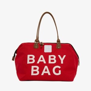 BABY BAG PRINTED DIAPER BAG - Baby changing bag - rot BABY BAG PRINTED DIAPER BAG - Baby changing bag - rot