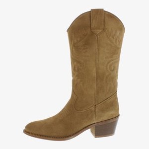 MAE - Cowboy/biker ankle boot - cognac MAE - Cowboy/biker ankle boot - cognac