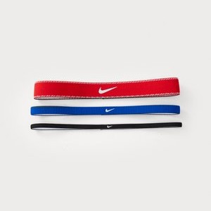 FLEX CLASSIC MIXED WIDTH HEADBANDS 3 PACK - Other accessories - game royal/university red/white FLEX CLASSIC MIXED WIDTH HEADBANDS 3 PACK - Other accessories - game royal/university red/white