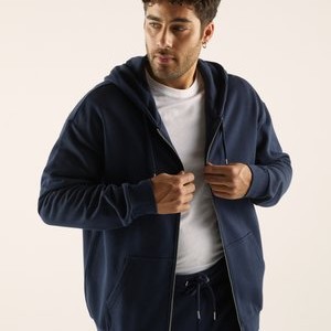 Zip-up sweatshirt - dark blue Zip-up sweatshirt - dark blue
