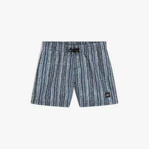 CALI  - Swimming shorts - blue pressed lines