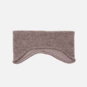 GOTS MINI HEADBAND SEWED UNISEX - Ear warmers - braunmeliert GOTS MINI HEADBAND SEWED UNISEX - Ear warmers - braunmeliert