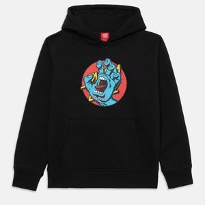 YOUTH HAND DOT FRONT HOOD UNISEX - Hoodie - black YOUTH HAND DOT FRONT HOOD UNISEX - Hoodie - black