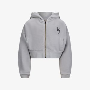 Zip-up sweatshirt - light grey Zip-up sweatshirt - light grey