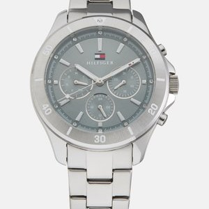 Watch - silver-coloured/blue Watch - silver-coloured/blue