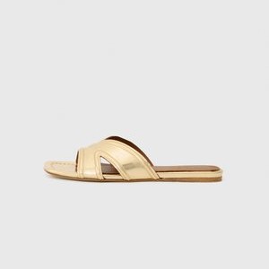 AZORA - Mules - gold AZORA - Mules - gold