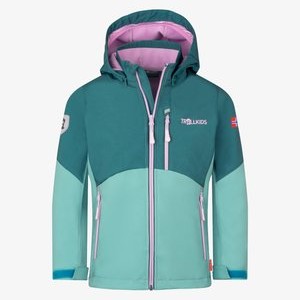 BALESTRAND - Soft shell jacket - midnight petrol dusty teal light violet BALESTRAND - Soft shell jacket - midnight petrol dusty teal light violet