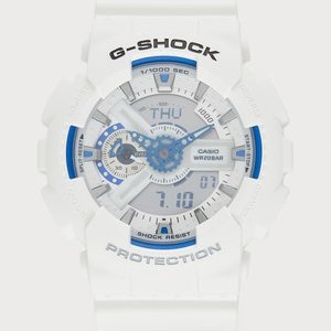 GA-110HDS-7A UNISEX - Chronograph watch - white GA-110HDS-7A UNISEX - Chronograph watch - white