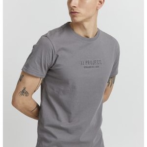 PRBERTRAM - Basic T-shirt - mid grey PRBERTRAM - Basic T-shirt - mid grey
