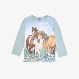 Long sleeved top - iceberg green Long sleeved top - iceberg green