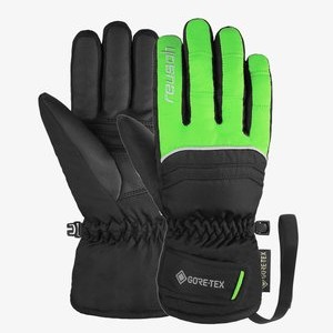 TEDDY GORE-TEX - Gloves - black/neon green TEDDY GORE-TEX - Gloves - black/neon green