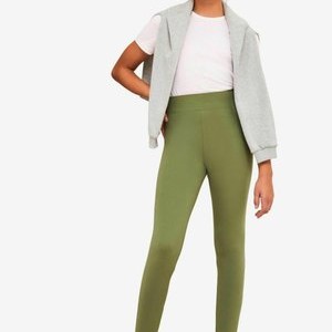 FULL LENGTH - Leggings - Trousers - khaki green FULL LENGTH - Leggings - Trousers - khaki green