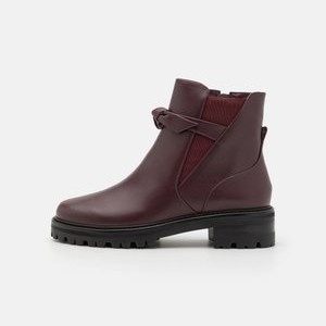 CLARITA BOOTIE WATERPROOF - Platform ankle boots - cherry CLARITA BOOTIE WATERPROOF - Platform ankle boots - cherry