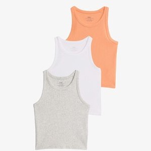 3PK - Top - orange mix