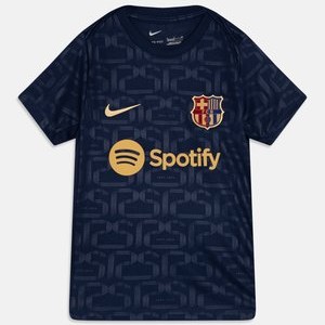 FC BARCELONA ACADEMY TOP HOME PREMATCH UNISEX - Club wear - midnight navy/club gold FC BARCELONA ACADEMY TOP HOME PREMATCH UNISEX - Club wear - midnight navy/club gold