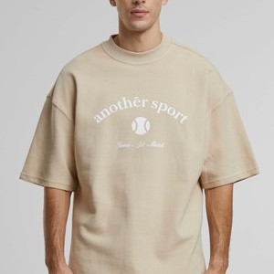 WAFFLE OVERSIZE - Print T-shirt - beige WAFFLE OVERSIZE - Print T-shirt - beige