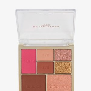 REVOLUTION PRO ICONIC EYE & CHEEK PALETTE - Face palette - medium/deep REVOLUTION PRO ICONIC EYE & CHEEK PALETTE - Face palette - medium/deep