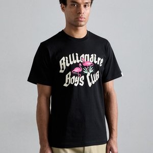 FLAMINGO - Print T-shirt - black FLAMINGO - Print T-shirt - black